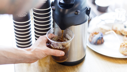 Filtrovaná káva bez obsluhy